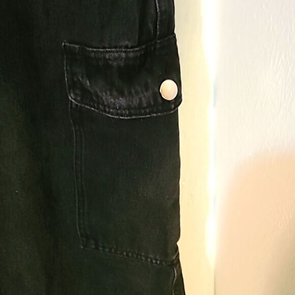Mumubreal Black Cargo Jeans, Size XXL,  NWOT - Picture 4 of 10